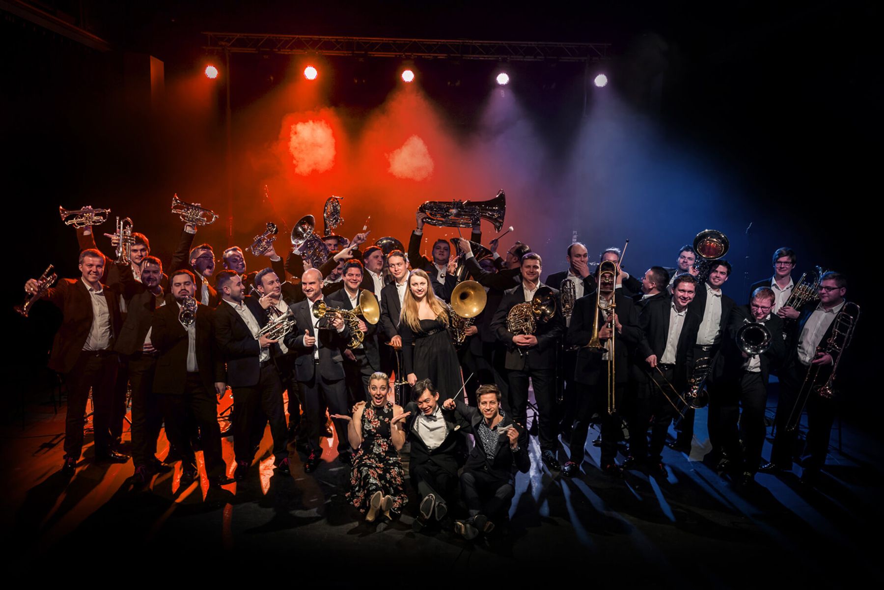 Moravia Brass Band na pódiu